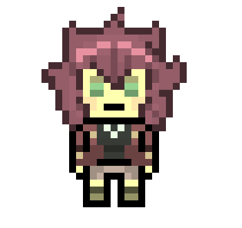 [2a290e] danganronpa pixel sprite base