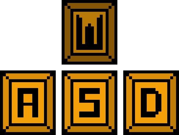 [6f3e38] WASD Keys W