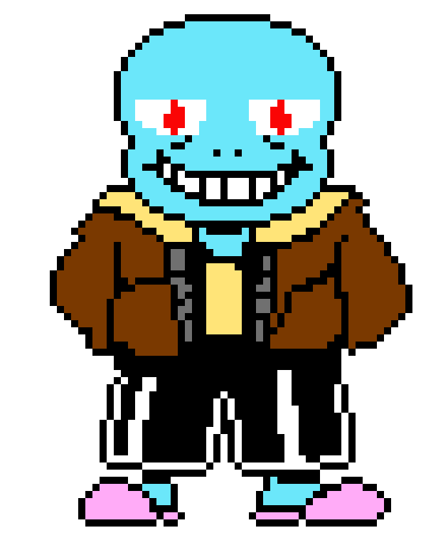 [6b40fc] Poketale (My Take) Squirle Sans