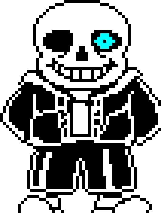 [baf04b] Sans Bad Time Eye (Blue) | Undertale