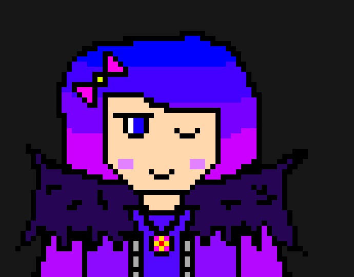 [d616b8] (Since she is a human...)