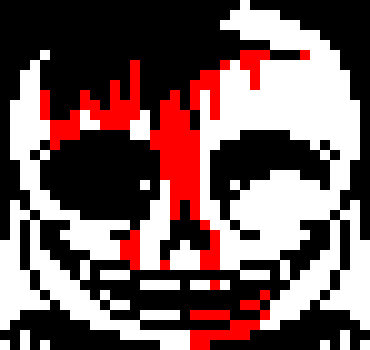 [7ce906] *(You'd felt a hard slap upon slapping Demented.) -HorrorTale Sans