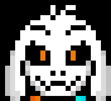 [2b9834] last breath Storyshift Asriel:moves Lebryan J out of way of mountan)