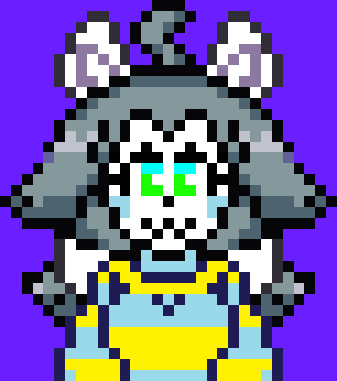 [332fa7] Temmie-(Also while we rp can either Leb or Zuicice make this look more accurate to the battle sprite,if so thank to whoever does)