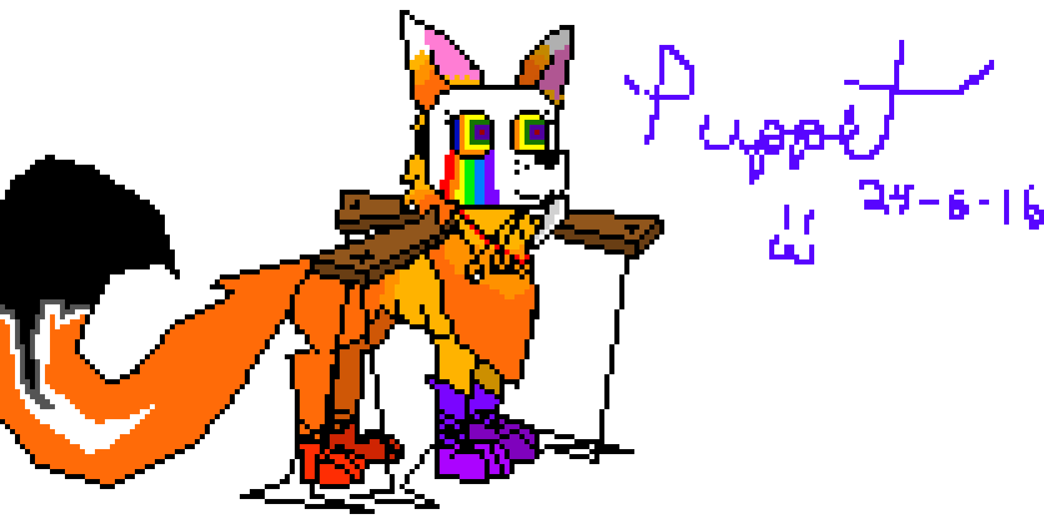 [9664c4] Puppet pixel art