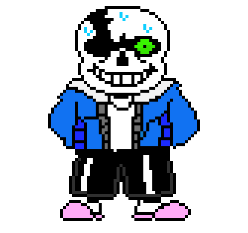 [b8e244] Undertale hardest mode sans sprite