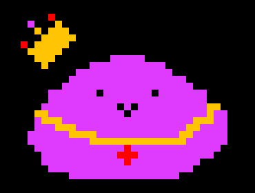 [c65169] King slime wanna sing u a song :>