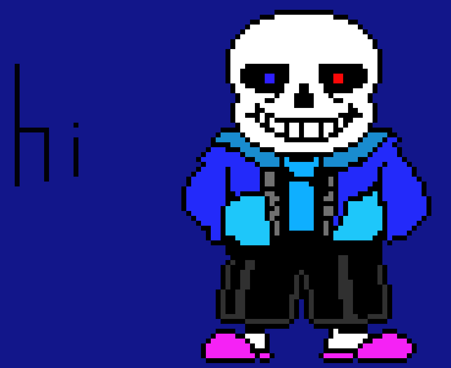 [4bb1ed] hi - dark Sans