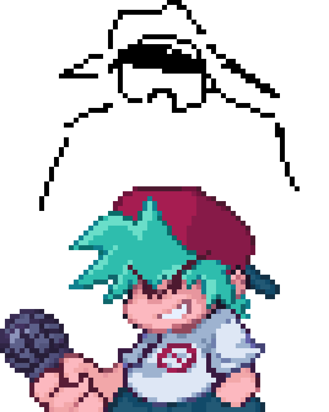 [ffcc6d] Insert narrarator voice here* At this very moment, it looks like boyfriend was outmatched, so stunned by the speed of the skeleton that he couldn't bring himself to move, but . . . thats only what it looks like to the naked eye. In reality, all the fighting with the 100's of different versions of shaggy and matt has led boyfriend to reach beyond the limits of this universe, beyond light speed. So fast that it looks like he isn't moving in the first place.