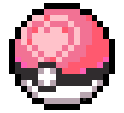 [b86f6d] pixel loveball from pokemon