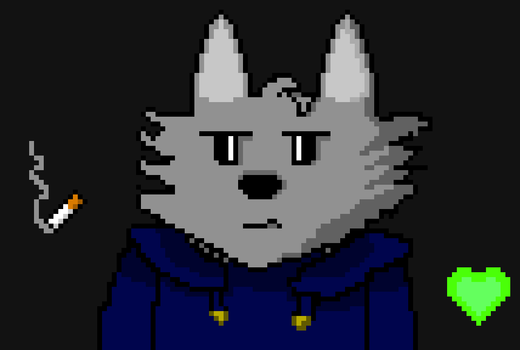 [0b51d0] rainbow, try not to get yourself hated. [Kemuri]