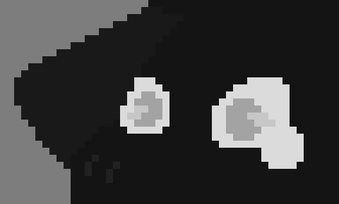 [a34ade] Gonna just appear out of nowhere now.. [can be seen walking around PAM City, looking at everything with a look of awe]