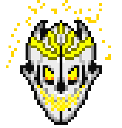 [9664c4] Jagged Blaster Fierce (Charging Yellow)