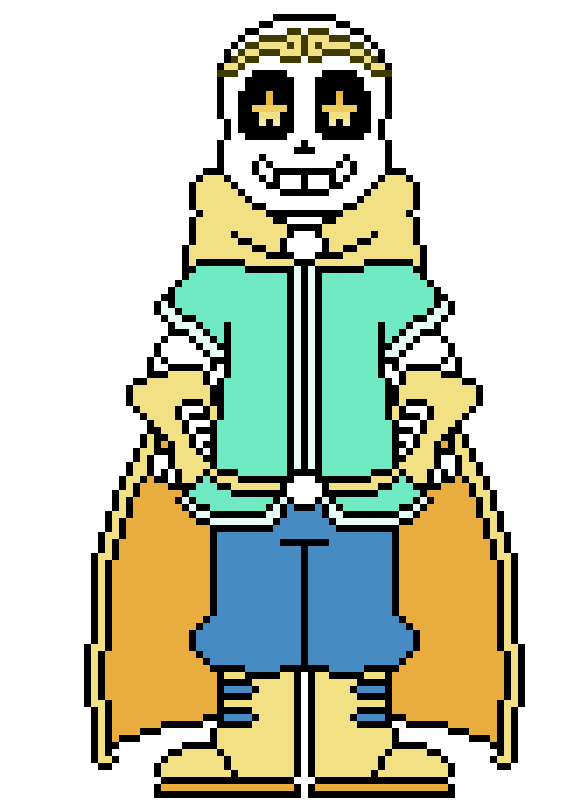 [752b4c] Dream!Sans (Colored) [By Boarderline]