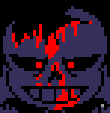 [7ce906] ... Okay. *(Both are teleported back.) -HorrorTale Sans