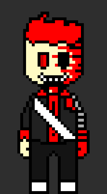 [812b32] oh god, thats a corpse.... welp i can always scrap it... *tries to drag the robot but cant* i need something to lift it, or drag it... - Red / Molt!