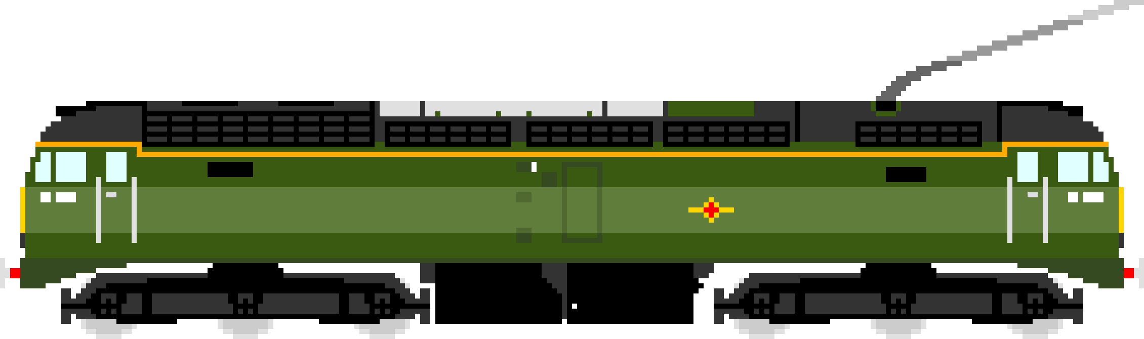 [c4081a] *The train would pull into the station, arriving much later than usual.*