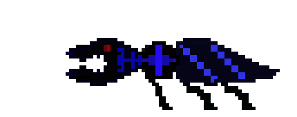 [9ccacc] beetle concept art, walking, finale