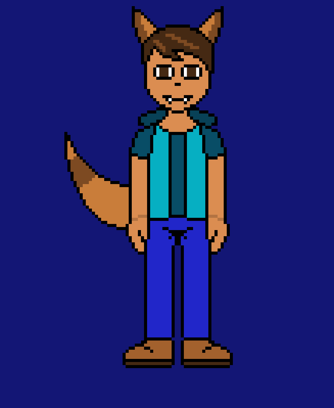 [4fbda4] you can use this as me... just don't add the fox ears and tail-Evan