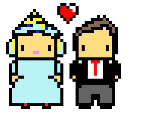 [9664c4] Bailey and Ty Marriage drawing