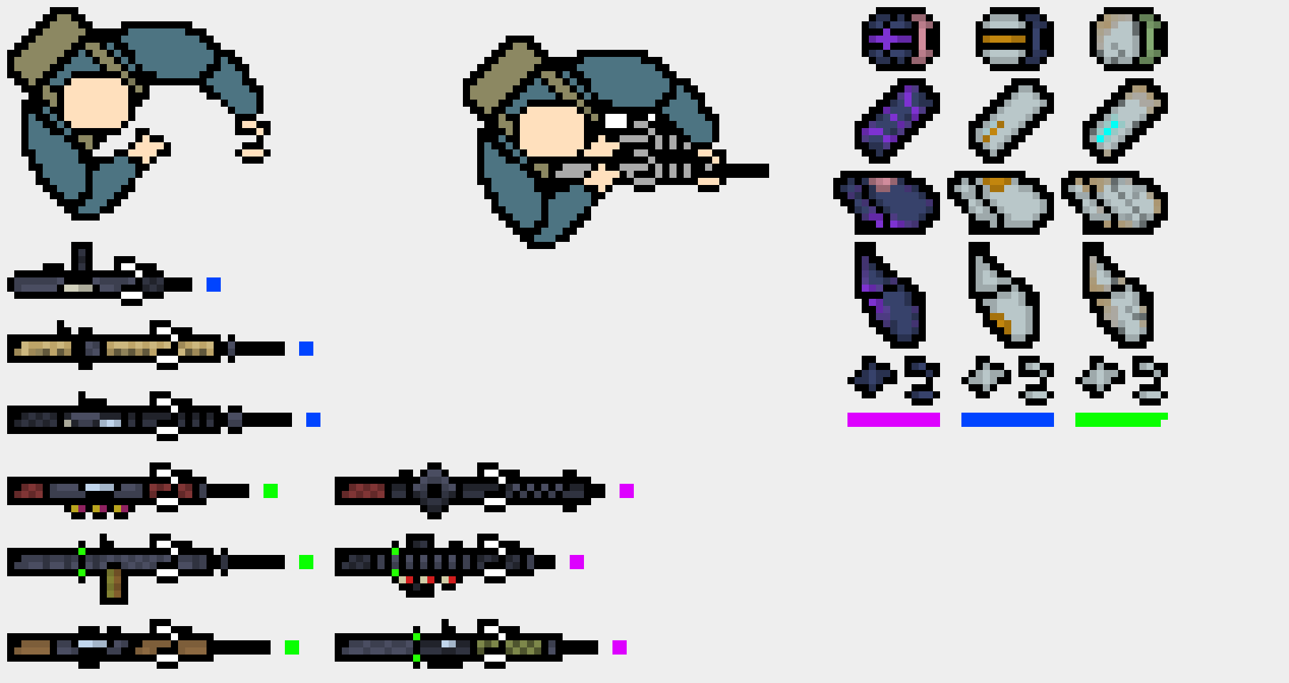 [4a5de0] Custom Player Sprite For Top-Down-Shooter