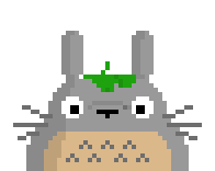 [9664c4] totoro pebble watchface