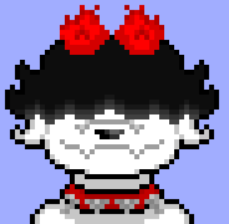 [95be89] -He quietly sings "I can`t decide", to himself, and when he hits the end he just resets, and repeats it-