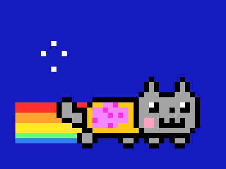 [9664c4] Nyan Cat kitty