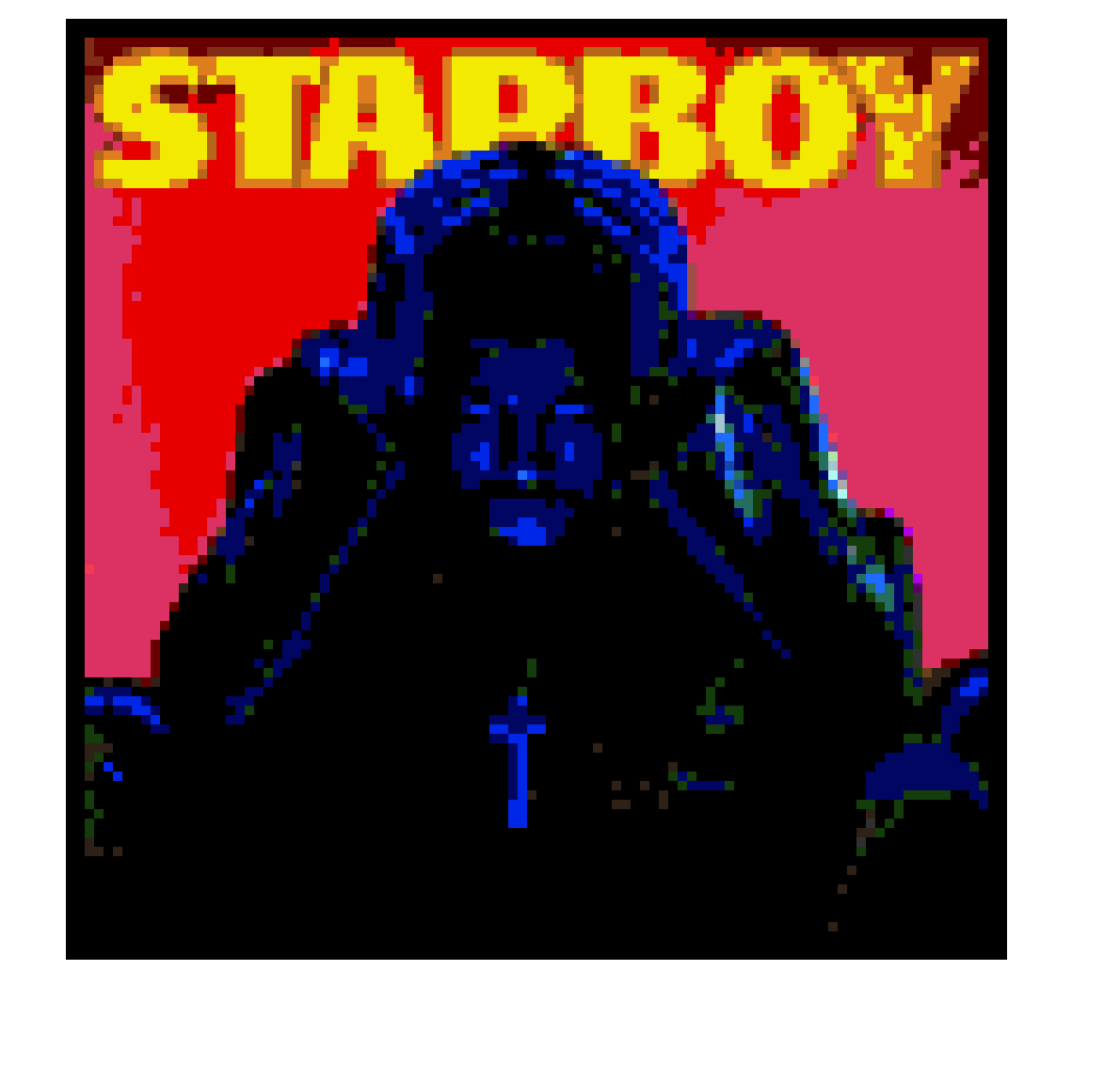 [6200ba] The Weekend Starboy Album Cover