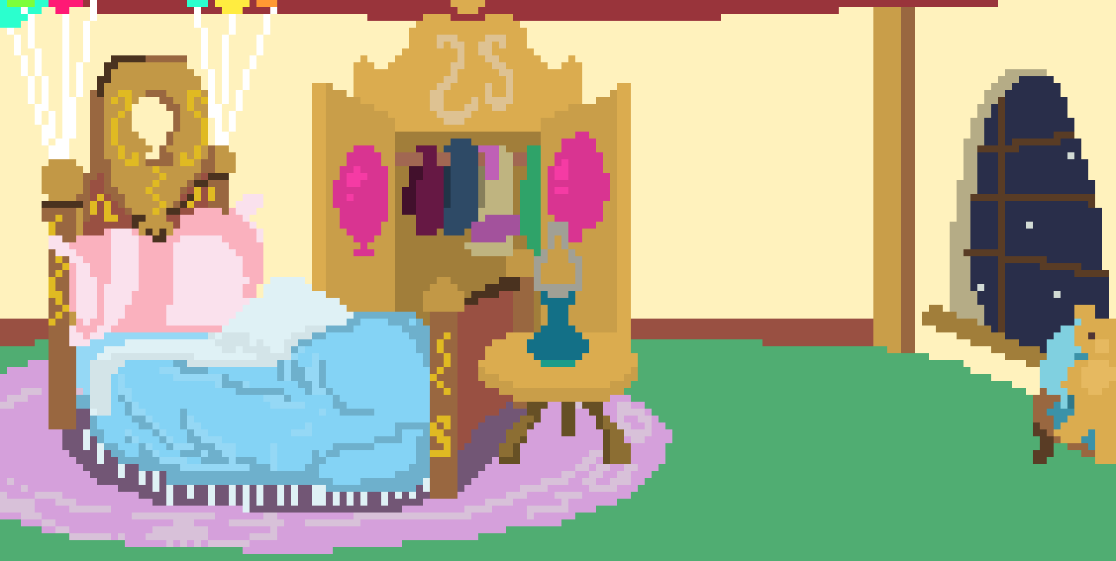 [9664c4] Pinky Pi's Bedroom