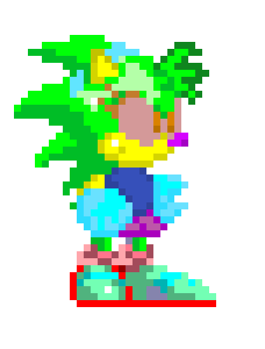 [a9fef5] amy rose sprite 