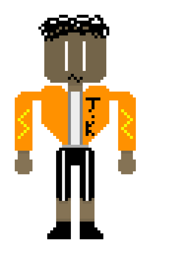 [25d002] *He rushes and hides under his bed* !