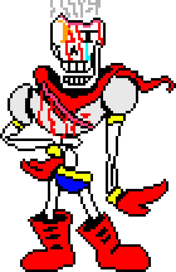 [65530b] Papyrus Battle Sprites