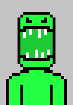 [258281] (jumps at mettaton... but goes over her, and flies into a wall, and starts eating an escape hole in the wall). -Ez