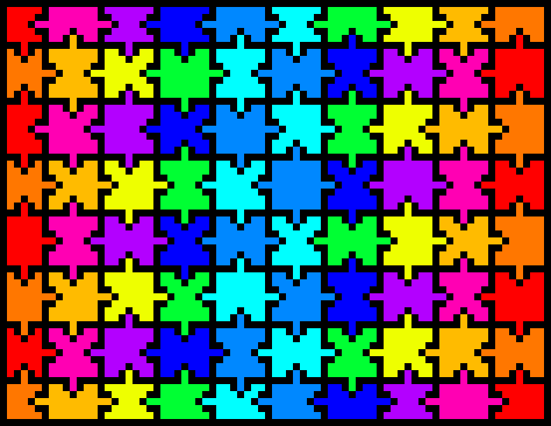 [9664c4] ~Rainbow Puzzle~