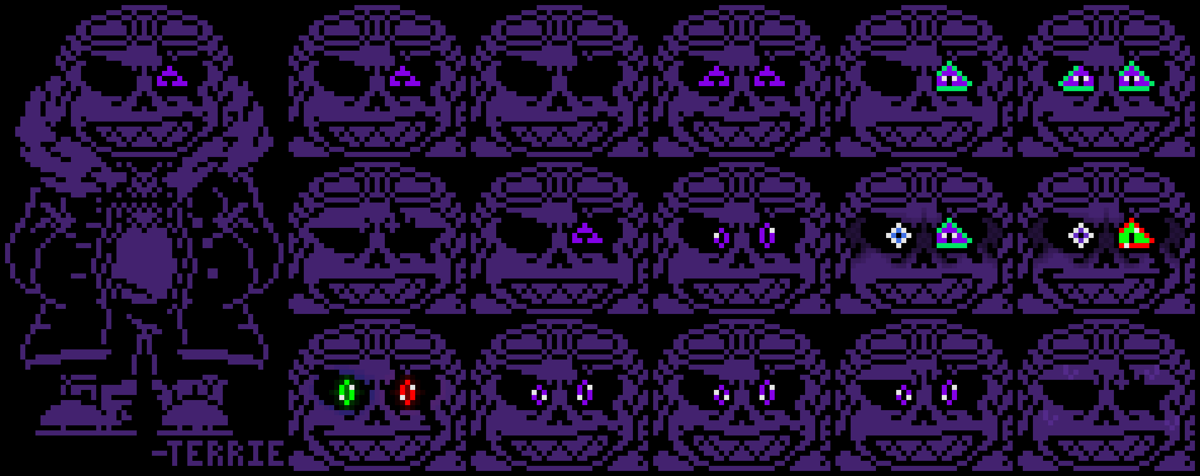 [95be89] "MirroredFell Sans | Palette update AGAIN... Oh and "fell" free to edit this just leave credit... -Terrie