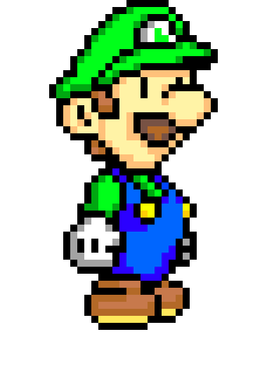 [9fa88c] *Finally catches up with unknown person and hits him on the head with hammer* - Paper luigi
