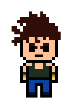 [98de36] danganronpa pixel sprite Joeseph Joestar