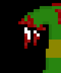 [d000e7] "Welp. There goes my Menu." *Suddenly behind him, he'd jab him in his skull with his shard arm thing.*