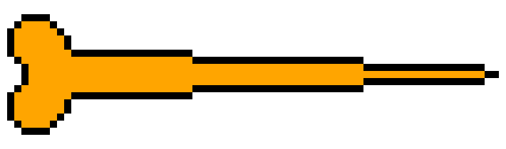 [d90f04] Undertale Bone Attack sprite