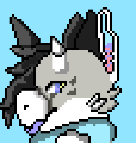 [a82578] *Blushing a lil* "u-uh nothing," *thinks of a diversion* "y-you want some cookies?, just made some)