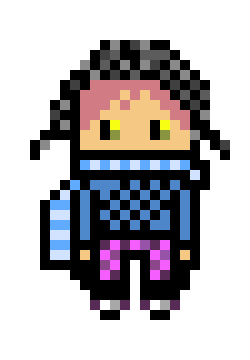 [eaaf3d] danganronpa pixel sprite base