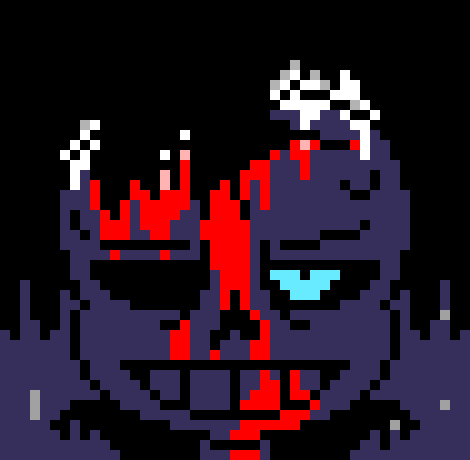 [7ce906] Is it over yet.. I want to go sleep. -HorrorTale Sans