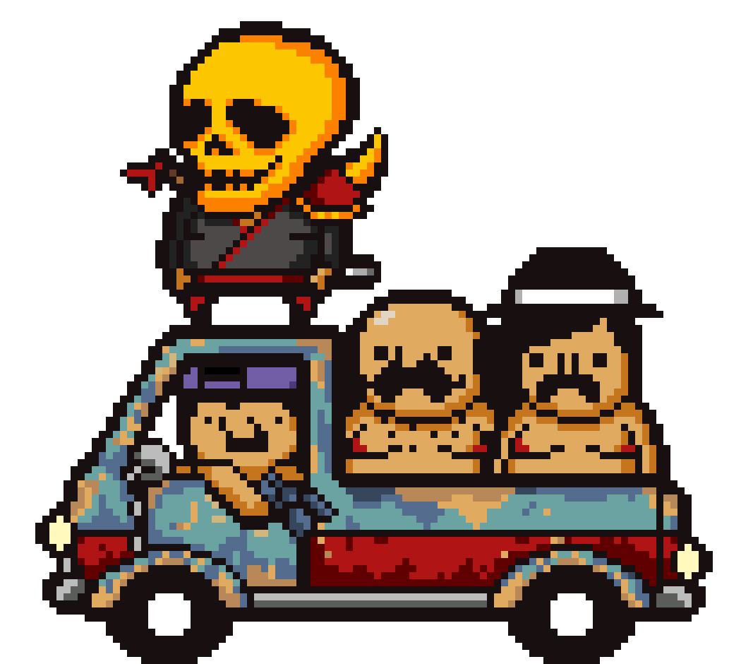 [b0303f] Then get in the fucking truck. We've got a gang to establish.