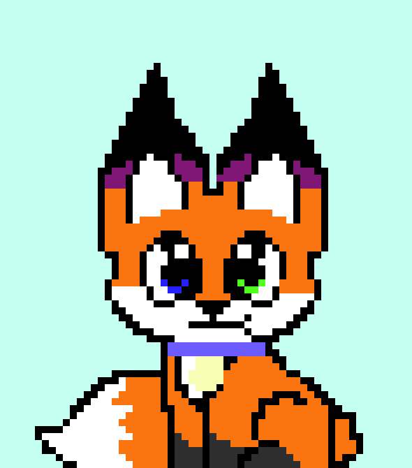 [d8d976] *Eats the ice* Tell me -Foxlya/Foxy