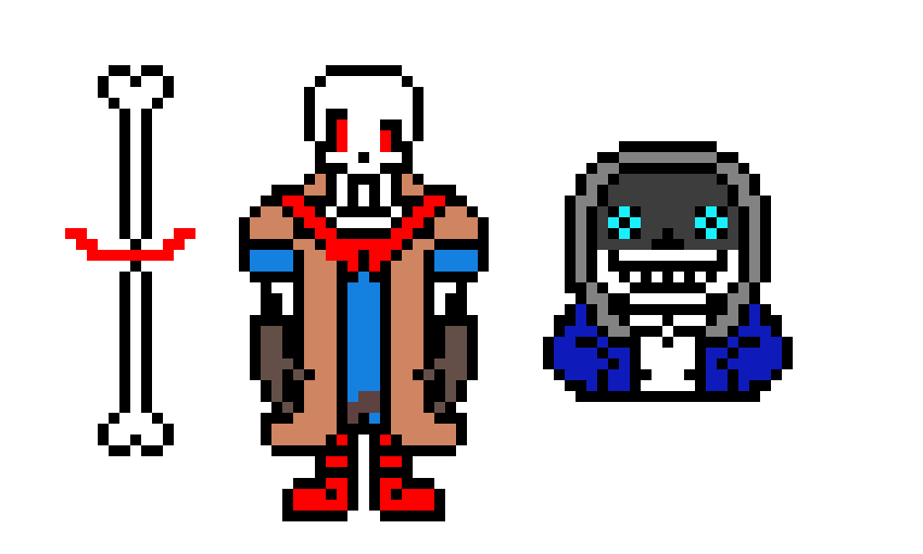 [adbdf0] Dustbelief Papyrus sprite v2
