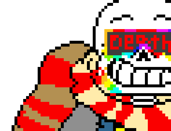 [070dbe] WHO MADE ME SAY FUCK OUT - Fresh!Ink sans