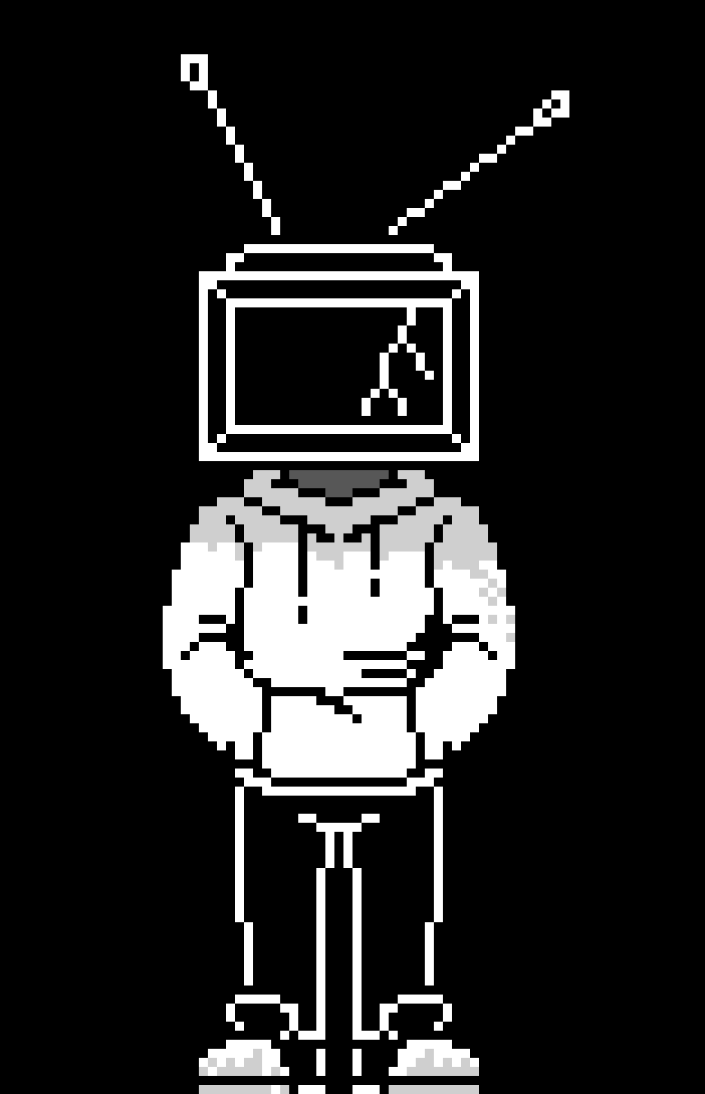 [45d928] -XL sits in the forest....he looks shut down...broken...old...-