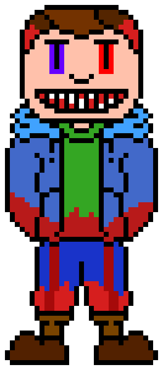 [d6b045] Terror Jacob: *He gets out of the hole*