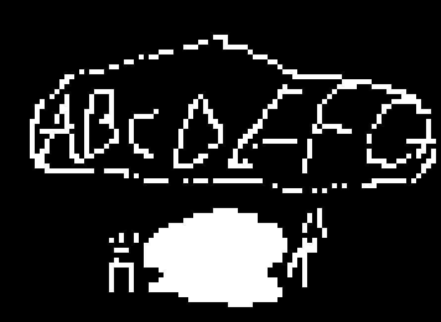 [d52512] Nooby: lAST Taim we lernd abot LETRSSS!! these are ony smal borshon ov tha vul letr think, alzu non az da alvapet